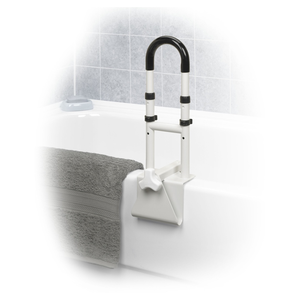 Adjustable Height Bathtub Grab Bar Safety Rail_image_11