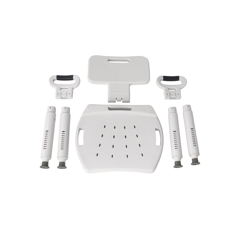 Premium Series Shower Chair with Back and Arms_image_13