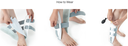 Air Gel Stirrup Ankle Brace Stabilizer For Sprained Ankle Cross Auxiliary Fixing Belt Ankle Side Stabilizer For Soft Tissue Injuries_gallery_14