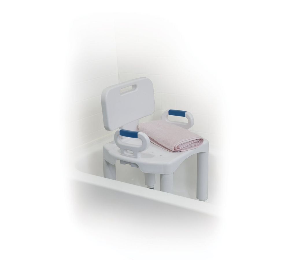 Premium Series Shower Chair with Back and Arms_image_18