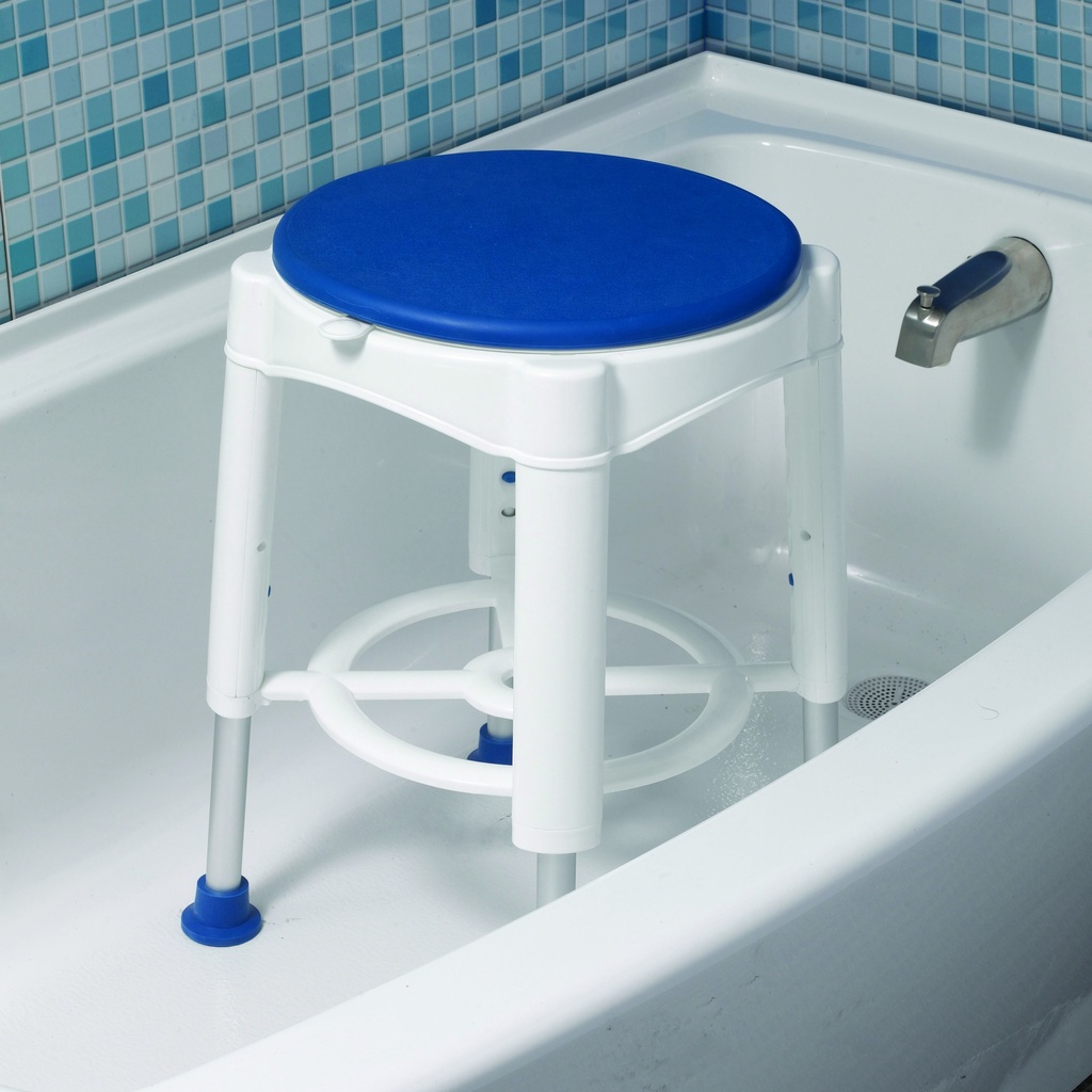 Bathroom Safety Swivel Seat Shower Stool_image_13