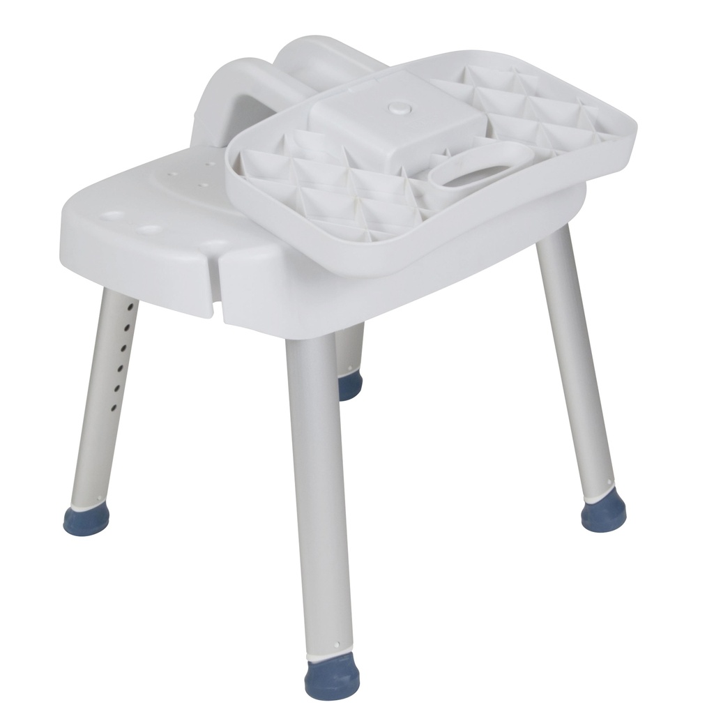 Bathroom Safety Shower Chair with Folding Back_image_11
