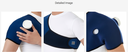 Dr. Med Ice Pack For Shoulder Pain, Ice Compression Wrap for Knee Injuries, Muscle pain, Sprain, Swelling & Meniscus Tear. Knee Brace for Joint Pain, Bursitis Arthritis Knee Pain Relief._gallery_15
