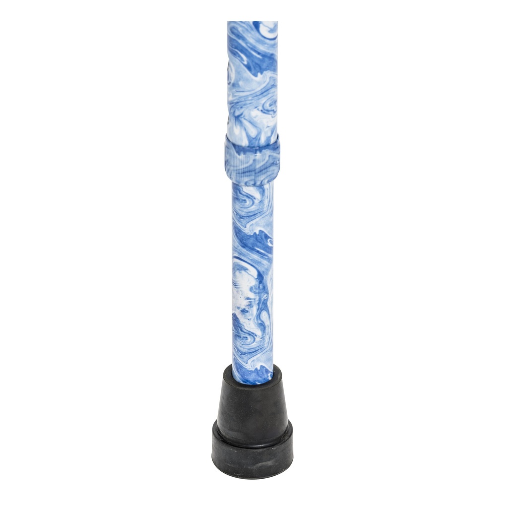 Foam Grip Offset Handle Walking Cane (Swirl)_image_12