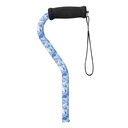 Foam Grip Offset Handle Walking Cane (Swirl)_image_14