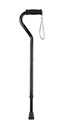 Foam Grip Offset Handle Walking Cane (BLACK)_image_11
