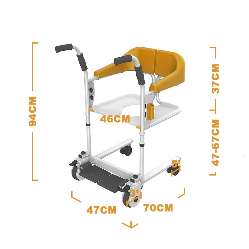Commode chair with Mobility and Multi Functionality_gallery_30
