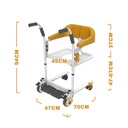 Commode chair with Mobility and Multi Functionality_gallery_30
