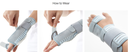 Elastic Wrist Brace & Wrist Palm Splint Best For Sprains, Strains and Instability of the Wrist - Easy to Wear & Contains Ventilated Elastics_gallery_15