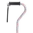 Adjustable Height Offset Handle Cane with Gel Hand Grip (BLACK)_image_22