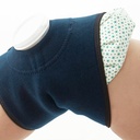 Knee Brace Support With Open Patella & Ice Bag For Pain Relief & Injury Recovery Adjustable Knee Brace For Injury & Recovery - Blue_gallery_14