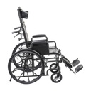 Drive Medical Silver Sport Recliner wheelchair with Vinyl Upholstery_gallery_25