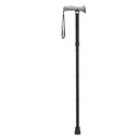 Adjustable Lightweight Folding Cane with Gel Hand Grip (BLACK)_image_11