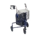 Drivemedical Deluxe 3 Wheel Aluminum Rollator, 7.5" Casters_gallery_14