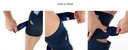 Medical Knee Brace With Open Patella For Injury Recovery, Meniscus Tear & Protection Against Tissue Knee Brace Wraps With Side Stabilizer For Workout & Sports - Men & Women_gallery_15