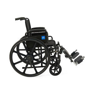 Medline 18" Manual Wheelchair with Elevated Leg Rest - K1186N22E_gallery_17