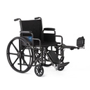 Medline 20" Manual Wheelchair with Elevated Leg rest - K1206N22E_gallery_11