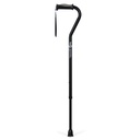 Adjustable Offset Handle Cane with Reflective Strap (Ebony)_image_11