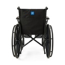 Medline 20" Manual Wheelchair with Elevated Leg rest - K1206N22E_gallery_20