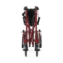Medline Basic Aluminum Transport Chair with Permanent Full-Length Arms, Swing-Away Footrests and 12" Wheels_gallery_12