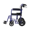 Medline Basic Aluminum Transport Chair with Permanent Full-Length Arms, Swing-Away Footrests and 12" Wheels_gallery_16