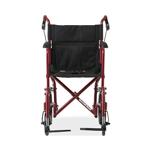 Medline Basic Aluminum Transport Chair with Permanent Full-Length Arms, Swing-Away Footrests and 12" Wheels_gallery_21