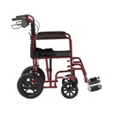 Medline Basic Aluminum Transport Chair with Permanent Full-Length Arms, Swing-Away Footrests and 12" Wheels_gallery_25