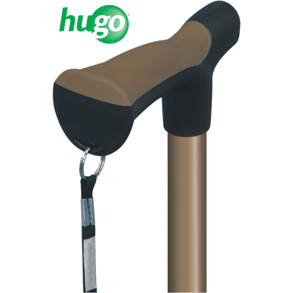 Adjustable Derby Handle Cane with Reflective Strap (Cocoa)_image_12