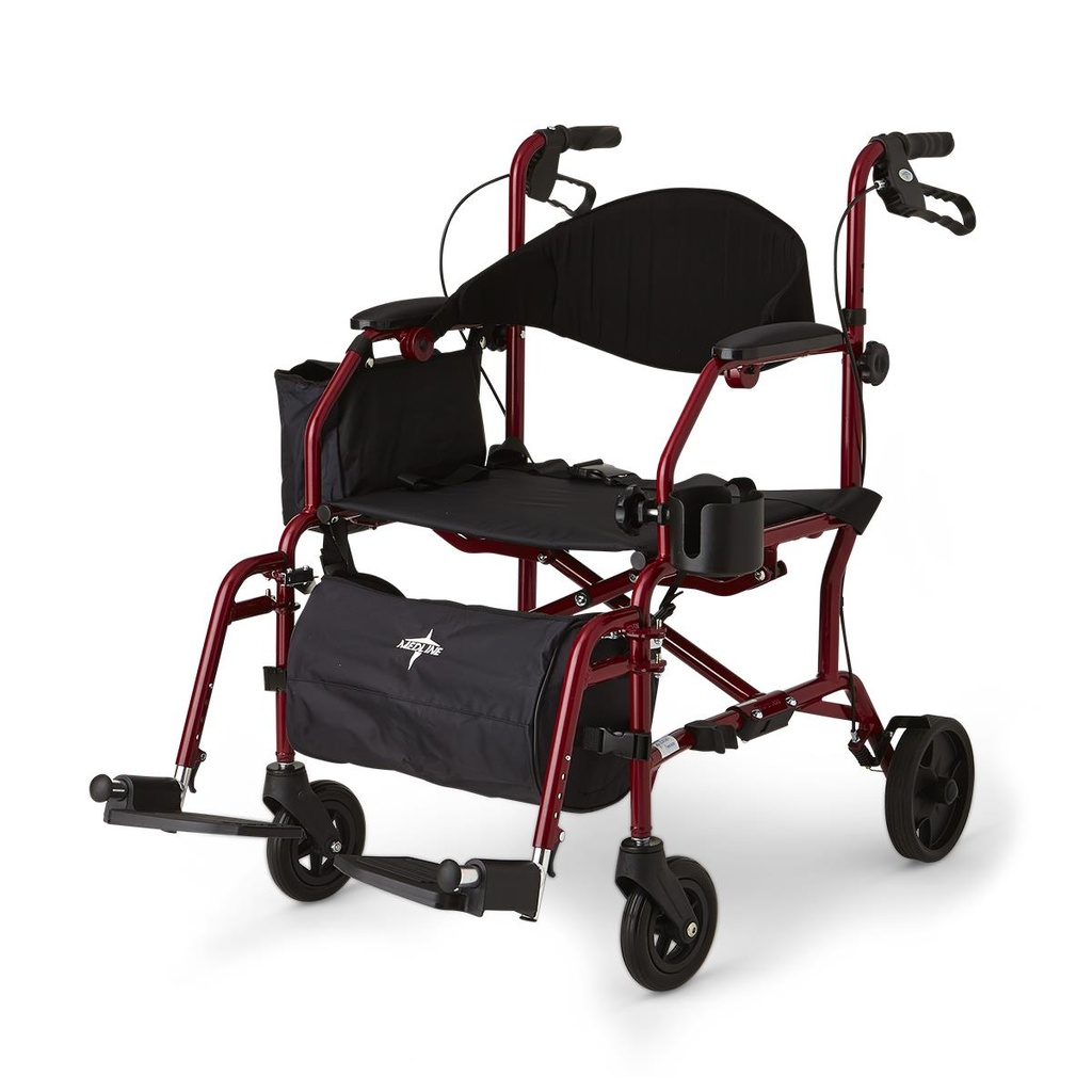Rollator walker & wheelchair / Transport Chair and Rollator walker with foot rest_gallery_11