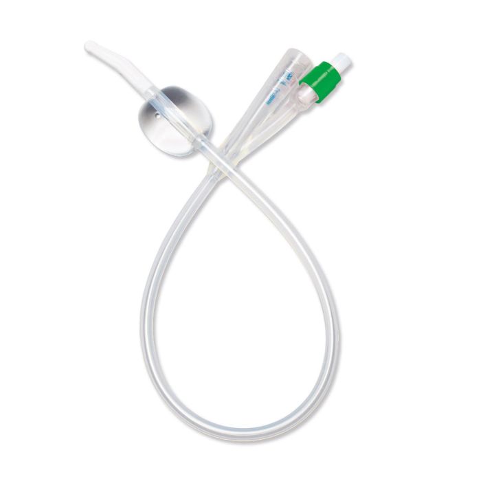 Silicone 2-Way 100% Silicone Foley Catheter with Coude Tip, 10 cc (mL)_gallery_11
