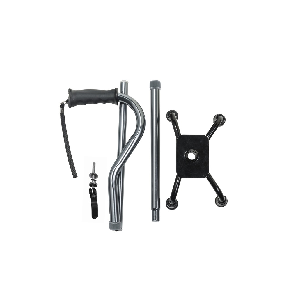 Folding Quad Cane, Small Base, Charcoal_image_13