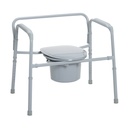 Heavy Duty Bariatric Folding Bedside Commode Seat_image_11