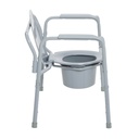 Heavy Duty Bariatric Folding Bedside Commode Seat_image_15