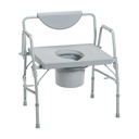 Bariatric Drop Arm Bedside Commode Chair_image_11