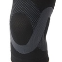 Triplicated Lining Compression Knee Sleeve Brace For Running, Injury Recovery, and Joint Pain Relief - Breathable Knee Support Bandage (Small/ Medium/ Large) - Black_gallery_14
