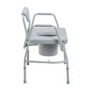 Bariatric Drop Arm Bedside Commode Chair_image_14