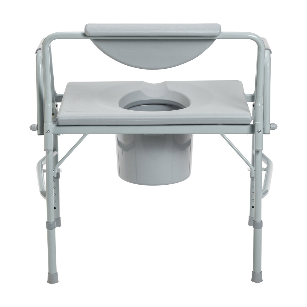 Bariatric Drop Arm Bedside Commode Chair_image_15