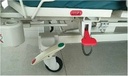 High End Fully Electric hospital bed with 5 functions PKG with mattress and 4 PP split side rails with 2 controller rails & nurse assists controller (JJ1065)_gallery_22