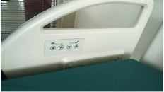 High End Fully Electric hospital bed with 5 functions PKG with mattress and 4 PP split side rails with 2 controller rails & nurse assists controller (JJ1065)_gallery_23