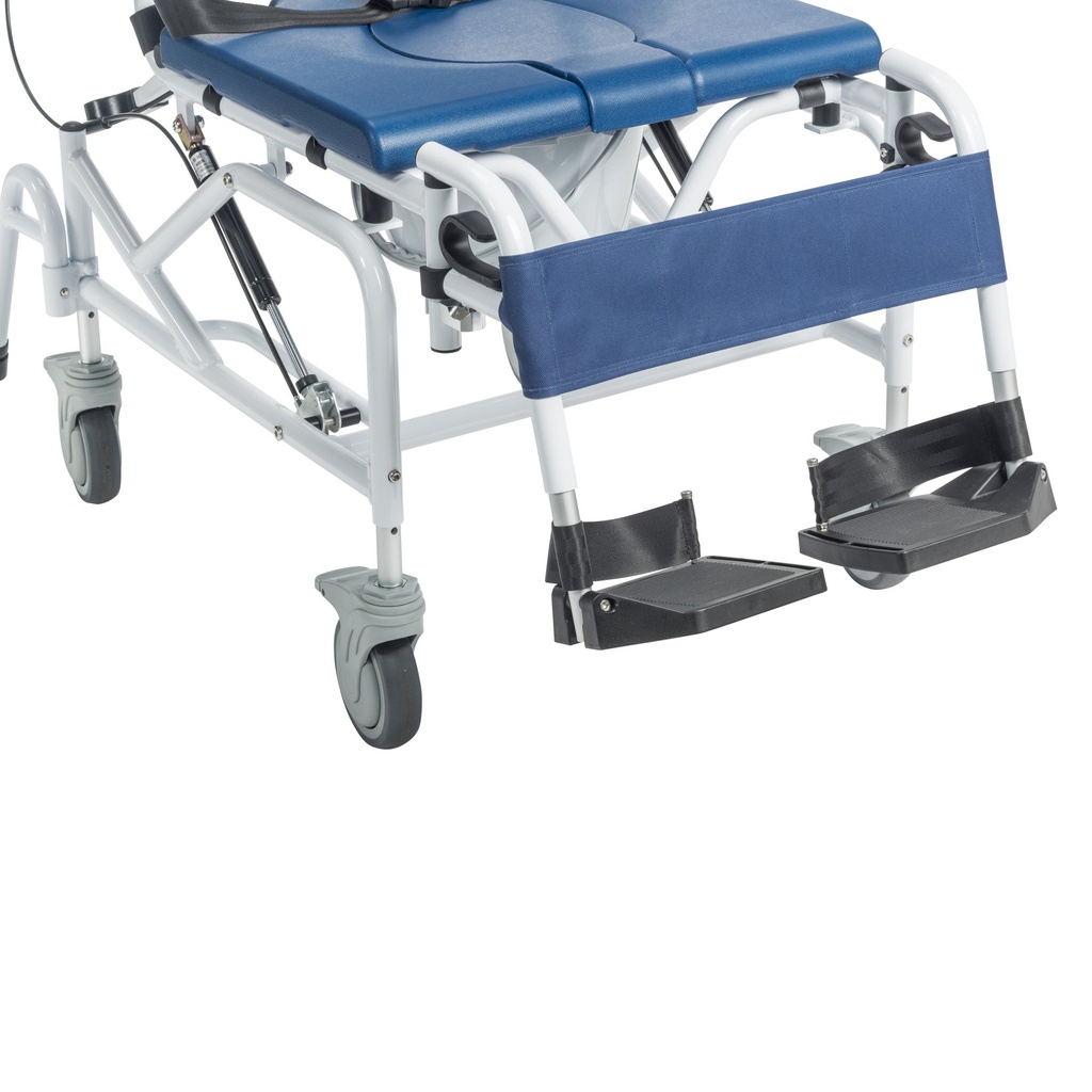 Tilting Aluminum Rehab Shower Chair Commode_image_14