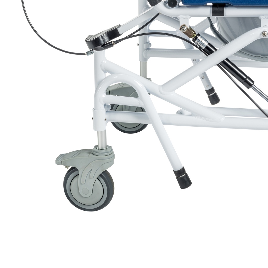 Tilting Aluminum Rehab Shower Chair Commode_image_16