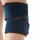 Knee Brace Support With Open Patella & Ice Bag For Pain Relief & Injury Recovery Adjustable Knee Brace For Injury & Recovery - Blue_gallery_19