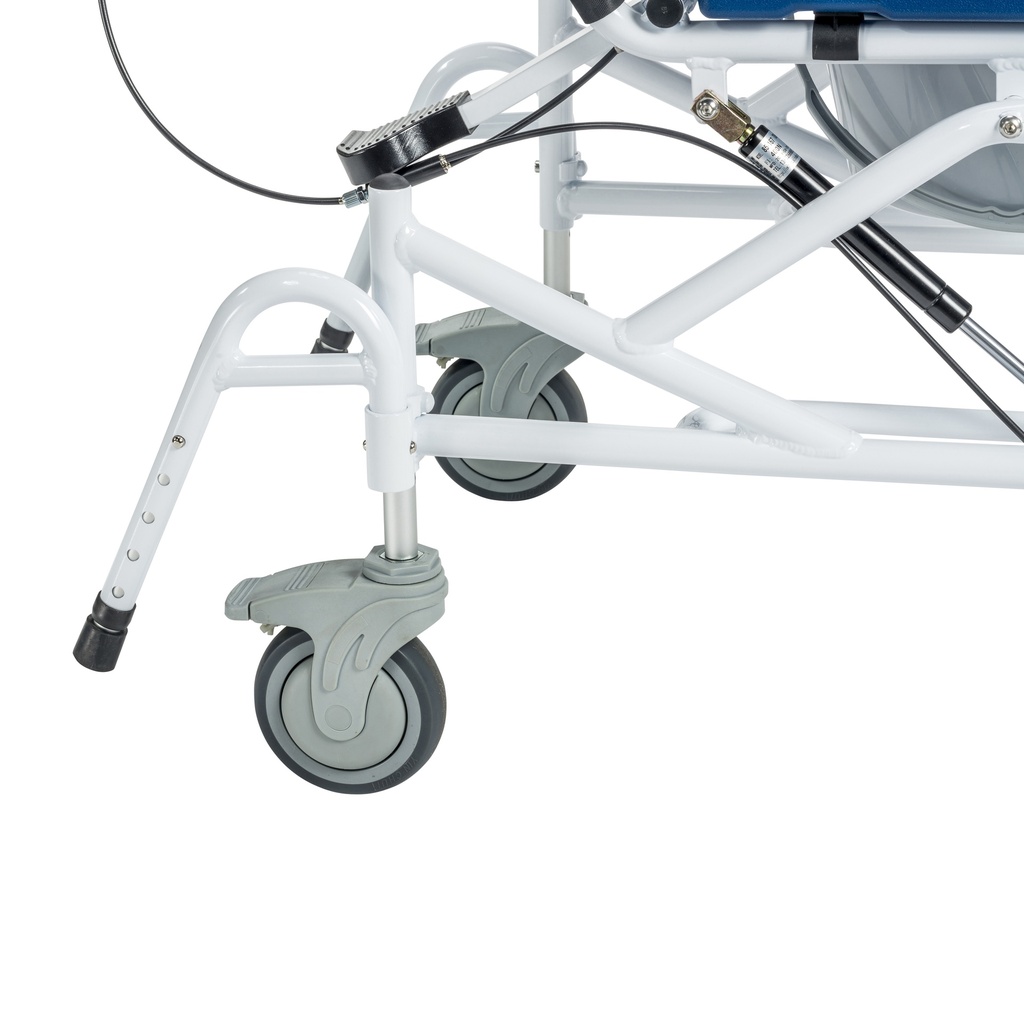 Tilting Aluminum Rehab Shower Chair Commode_image_17
