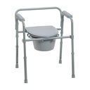 Steel Folding Deep Seat Bedside Commode_image_11