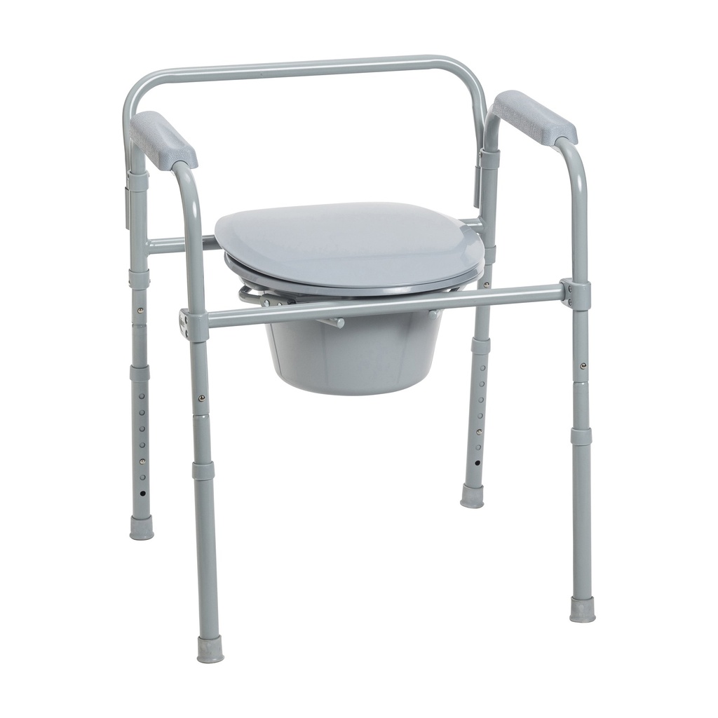 Steel Folding Frame Commode_image_11