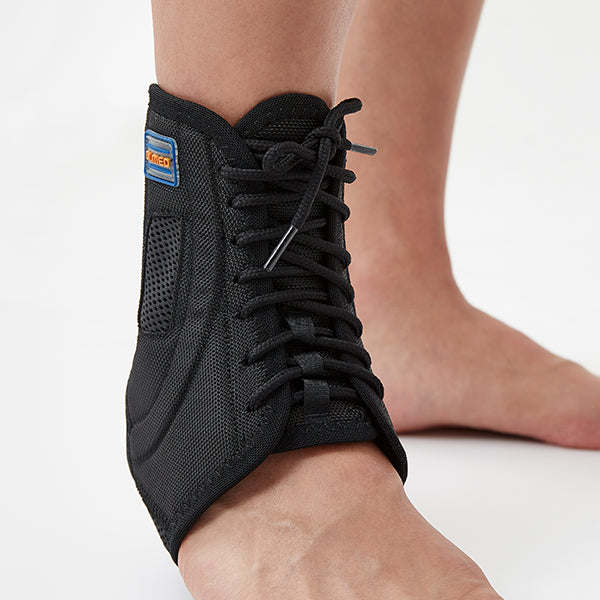 Laced Ankle Brace Stabilizer For Sprained Ankle & Soft Tissues Recovery Adjustable Ankle Brace Stabilizer For Men & Women_gallery_18