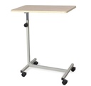 Medical Overbed Bedside Table With Wheels Medical Utility Hospital Bed Table Built To Hospital Bed Table & Standard - For Senior, Elderly_gallery_12