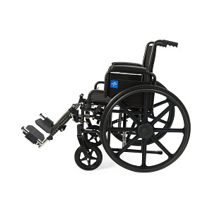 Medline 18" Manual Wheelchair with Elevated Leg Rest - K1186N22E_gallery_29