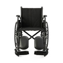 Medline 20" Manual Wheelchair with Elevated Leg rest - K1206N22E_gallery_25