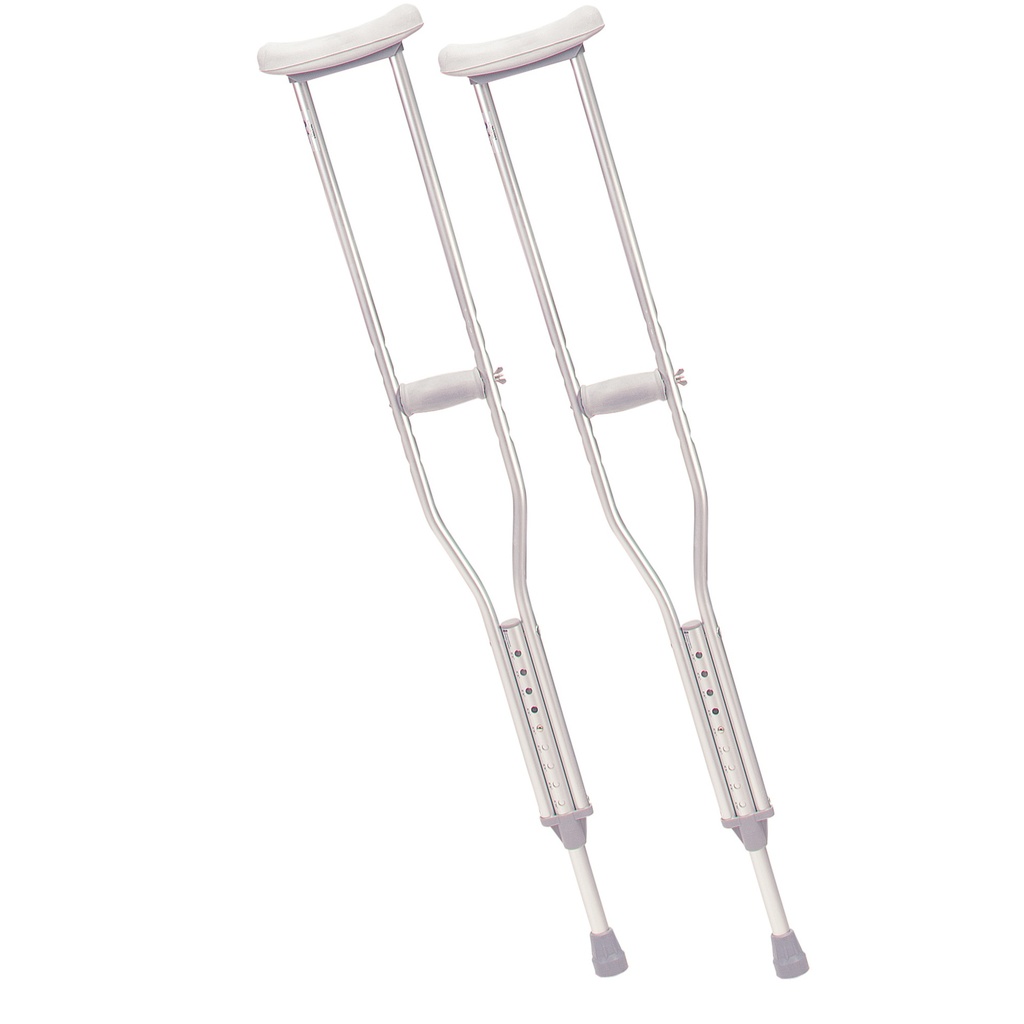 Walking Crutches with Underarm Pad and Handgrip (Adult)_image_11